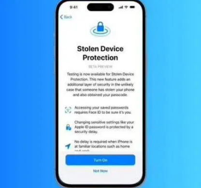 云溪苹果授权维修店分享被盗设备保护功能开启方法 