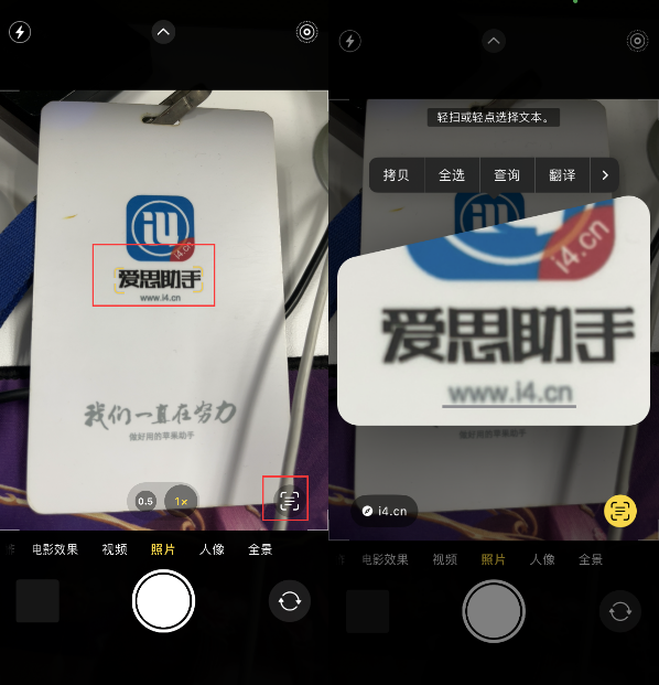 云溪苹果手机维修分享升级iOS 16后如何通过相机翻译文本 