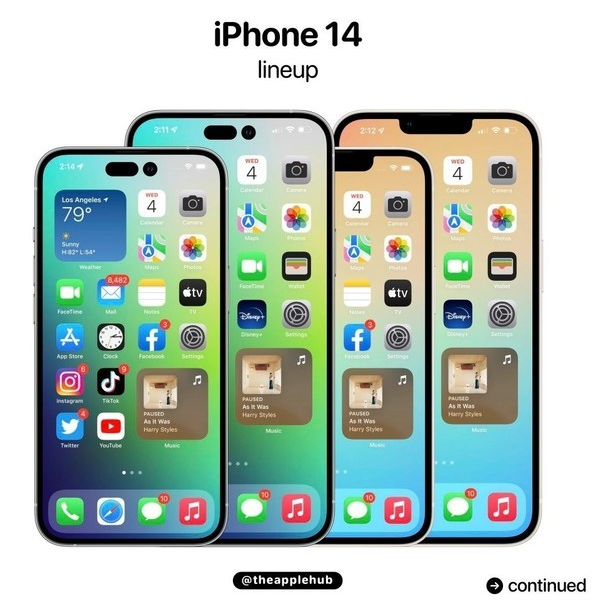 云溪苹果14维修分享iPhone 14全家福 