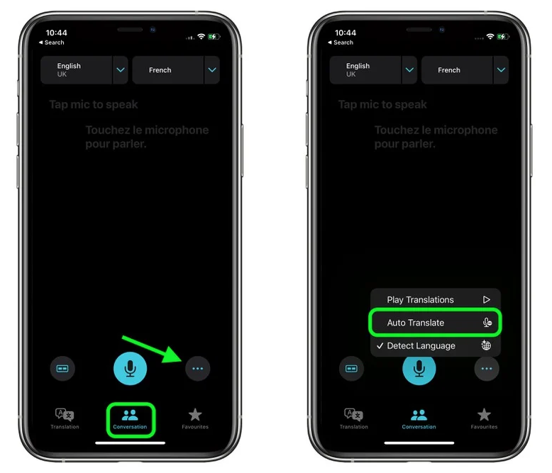 云溪苹果手机维修分享iOS 15 “翻译” App 新改进 