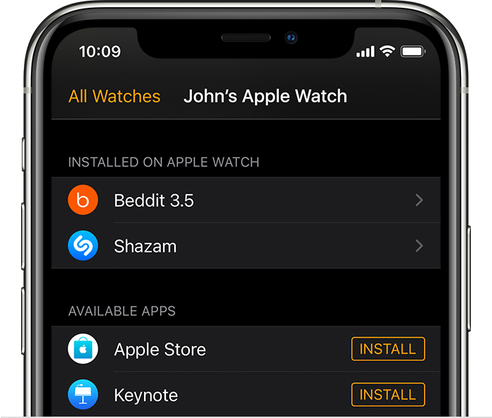 云溪苹果手机维修分享如何在 Apple Watch 上下载应用 
